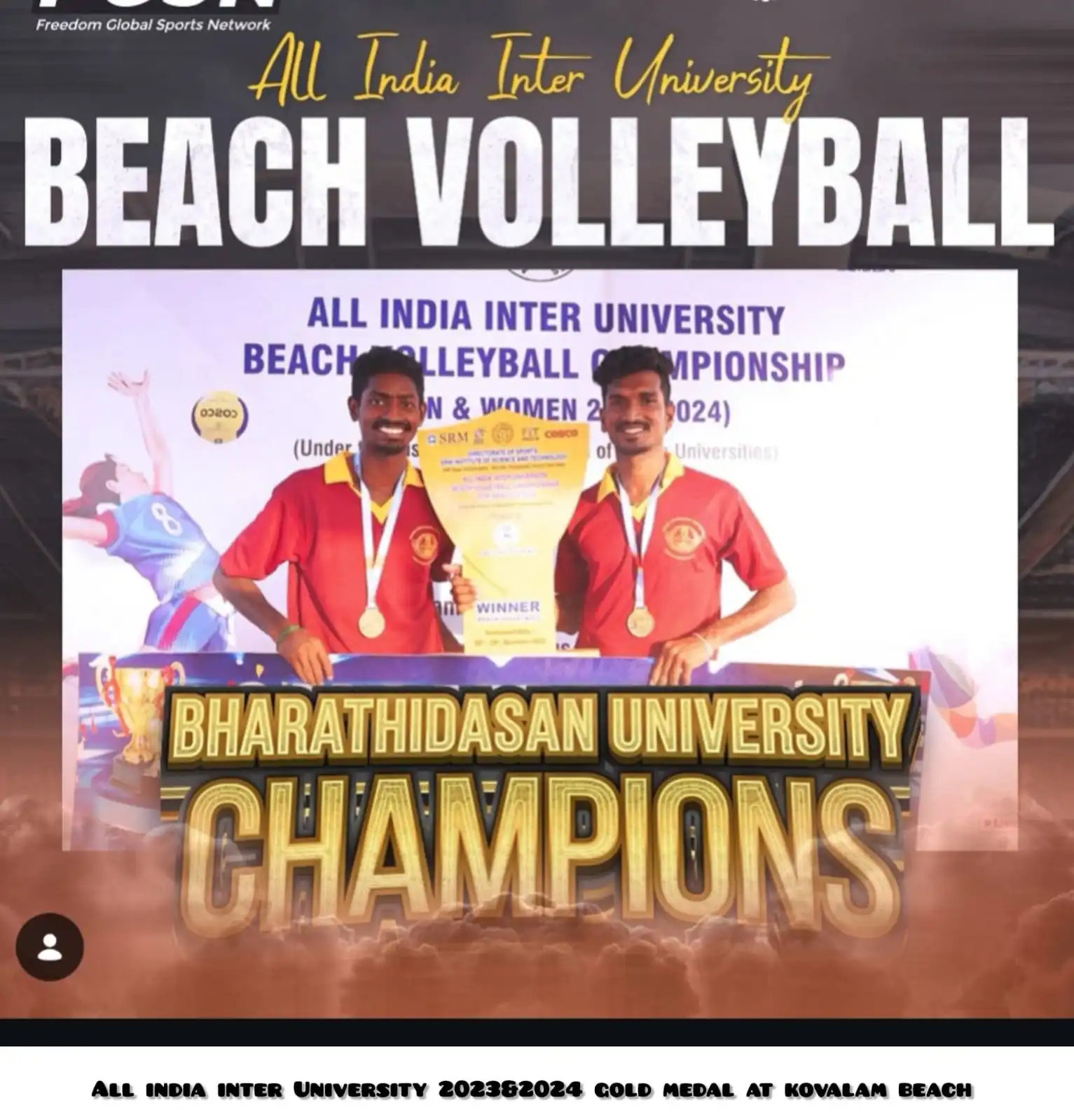 Abithan — beach volleyball action shot 6