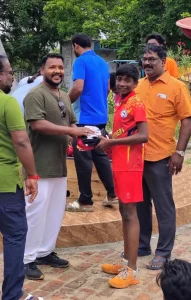 Uniforms were distributed to the players at the TNBVA