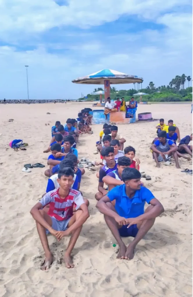 தமிழ்நாடு பீச் வாலிபால் அகாடெமி(selection trials)